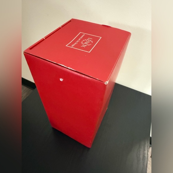 Rare Retired Lenox Nutcracker With Tree And Snowflake Staff 11” Ceramic with Box - Picture 10 of 11